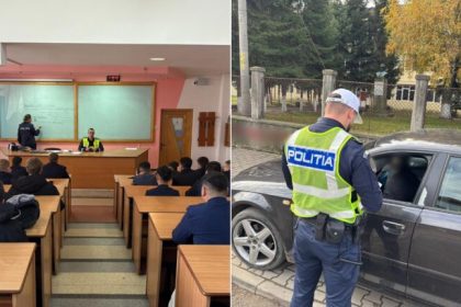 Operatiune in scolile din Medias controlul Politei si Jandarmeriei