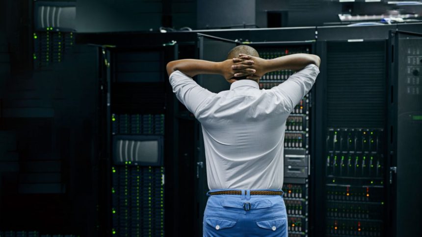 Panica global o parte a internetului a ngheat