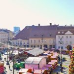 Prima tura prin Targul de Craciun din Sibiu