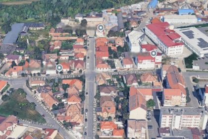 Proiect imobiliar in centrul din Medias 4 blocuri