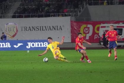 Romania pierde pe Municipal cu Spania Kevin Ciubotaru a jucat tot meciul pentru tricolorii mici video foto