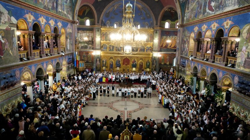 Sarbatoare la Sibiu cu elevii de la Goga