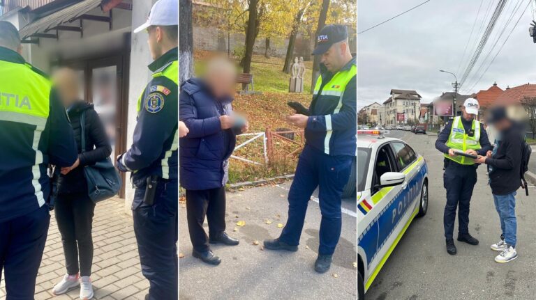Sibienii amendati peste 500 soferi si pietoni sanctionati