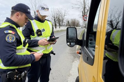 Sofer prins la Agnita cu permisul suspendat
