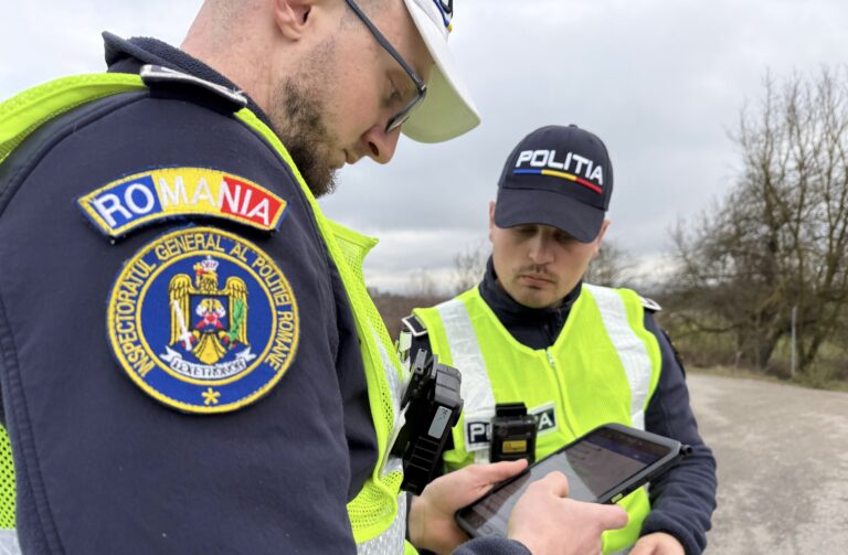 Sofer strain prins cu un document fals in Sibiu