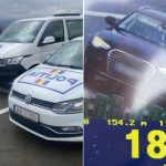 Soferita din Bacau prinsa cu 190 km h pe autostrada