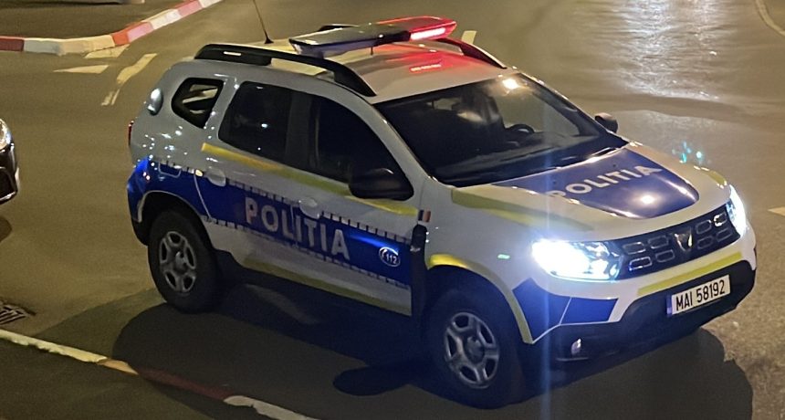 Tanar prins beat la volan in Sibiu ora 1