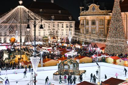 Targul de Craciun din Sibiu candideaza la Capitala Europeana a Craciunului