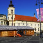 Targul de Cracun din Sibiu incepe sa se contureze