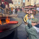 Zona de picnic de la Targul de Craciun din Sibiu