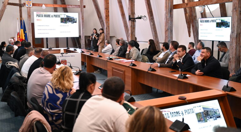 consultare publica tensionata la sibiu despre centrul istoric