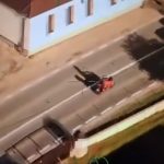 motociclist lasat pieton 2 ani si amenda mare