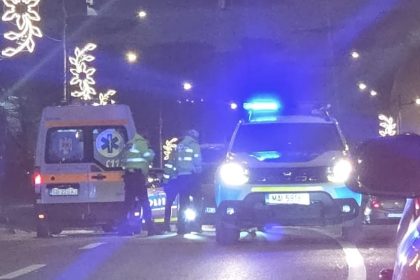 Accident pe Bulevardul Corneliu Coposu tanara lovita pe trecerea de pietoni