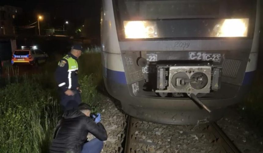 Barbat mort dupa ce a fost lovit de tren