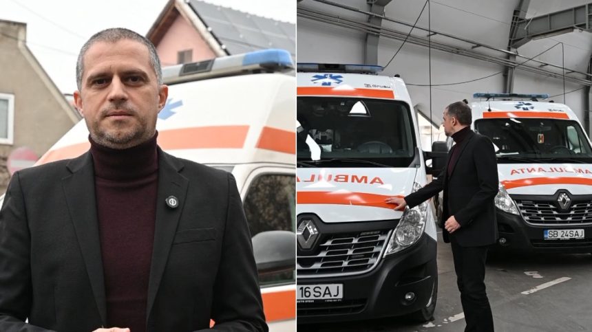 Bogdan Trif lauda impactul ambulanelor la Sibiu
