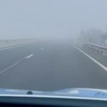 Ceata creeaza dificultati pe drumurile din Sibiu