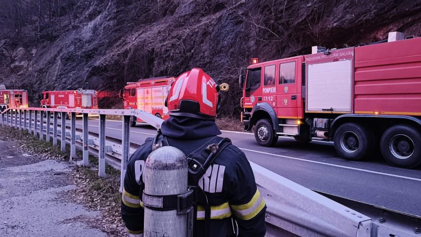 Circulatia pe Valea Oltului a fost redeschisa