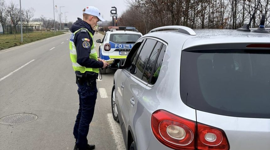 Controale ample pe DN1 in Sibiu zeci de soferi sanctionati