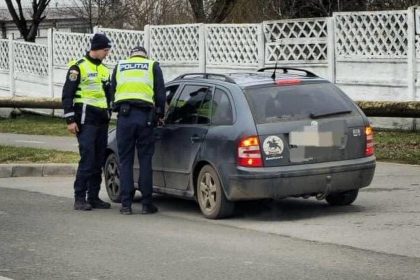 Doi soferi fara permis prinsi in trafic Sibiu