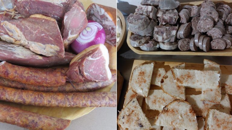 Ignatul la Muzeul ASTRA carnati caltabosi si jumari traditionale