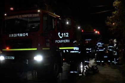 Incendiu la o casa in Valea Viilor intervin pompierii