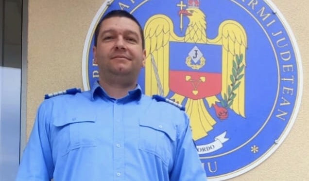 Jandarm sibian erou de Craciun a prins soferul beat