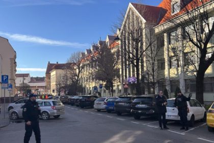 Lucrari la Colegiul Goga din Sibiu scoala inchisa mai mult de o zi