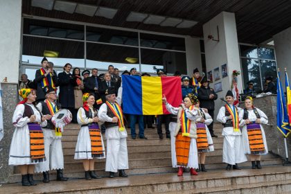 Mediesenii au celebrat 1 Decembrie cu Sava Negrean Brudascu