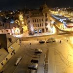 Ninsoare abundenta la Sibiu 5 autospeciale actioneaza pe strazi