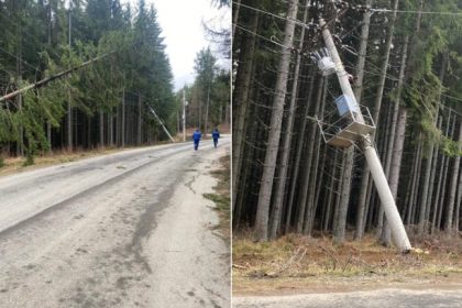 Noapte de cosmar in Paltinis brazi prabusiti peste tot
