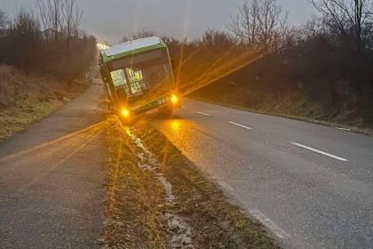 Pasagera autobuzului deraiat la Cisnadie povesteste