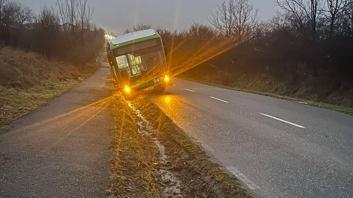 Pasagera autobuzului deraiat la Cisnadie povesteste