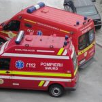 Pieton acrosat de autoutilitaria pe Soseaua Alba Iulia
