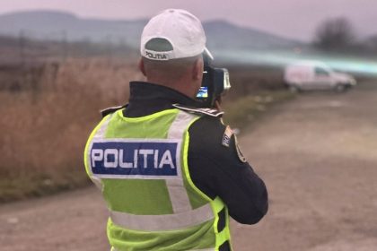 Politia a umplut Sibiul sute de soferi testati