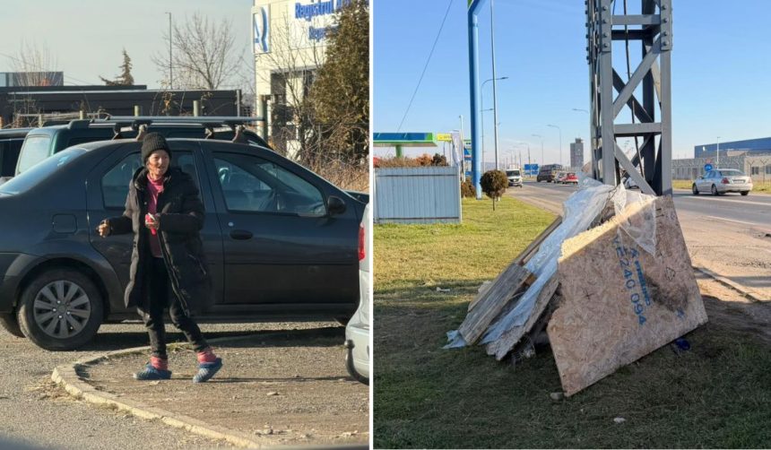 Primaria Sibiu despre femeia din cort refuza ajutorul