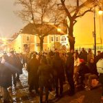 Protest la Sibiu pentru integritatea justitiei 150 de oameni in Piata Huet