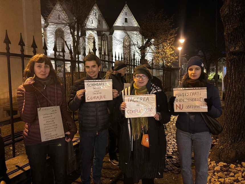 Protest pentru Justitie vineri seara la Sibiu