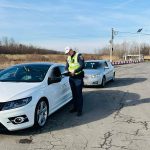 Releul poliiei pe DN1 la Sibiu zeci de soferi opriti