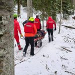 Turist raniti in Muntii Bucegi salvat de salvamontisti