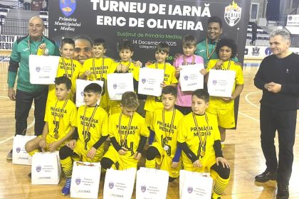 Turneul de Iarna Eric de Oliveira ACS Medias campioana echipa din Sibiu locul 2