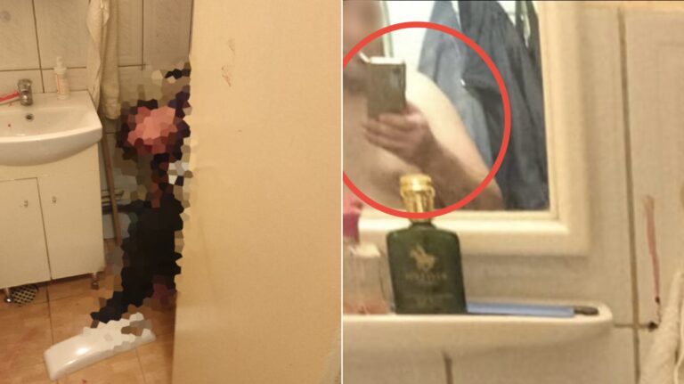 Un sibian si a batut mama si i a trimis poze