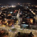 VIDEO Sibiu pe timp de noapte