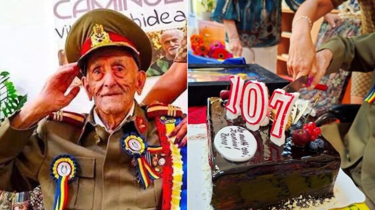 Veteranul Ion Vasile Banu distins de Nicusor Dan pentru curaj