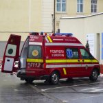 Accident la Sura Mica motociclist in varsta de 71 de ani ranit din cauza unui caine