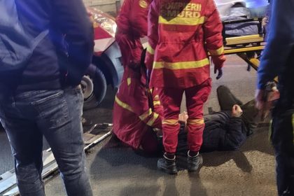 Accident luni dimineata pe Calea Cisndiei un pieton a fost lovit pe trecerea de pietoni video