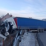 Accident pe DN1 la Scoreiu trafic oprit