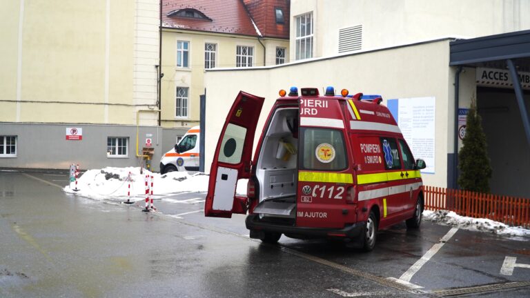 Accident pe DN14 la Copsa Mica un sofer a incercat o depasire periculoasa