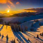 Cod galben de ninsori si vant puternic in sudul Sibiu