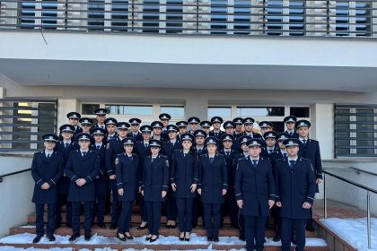 Fortze noi la IPJ Sibiu 35 de agenti de politie incep activitatea
