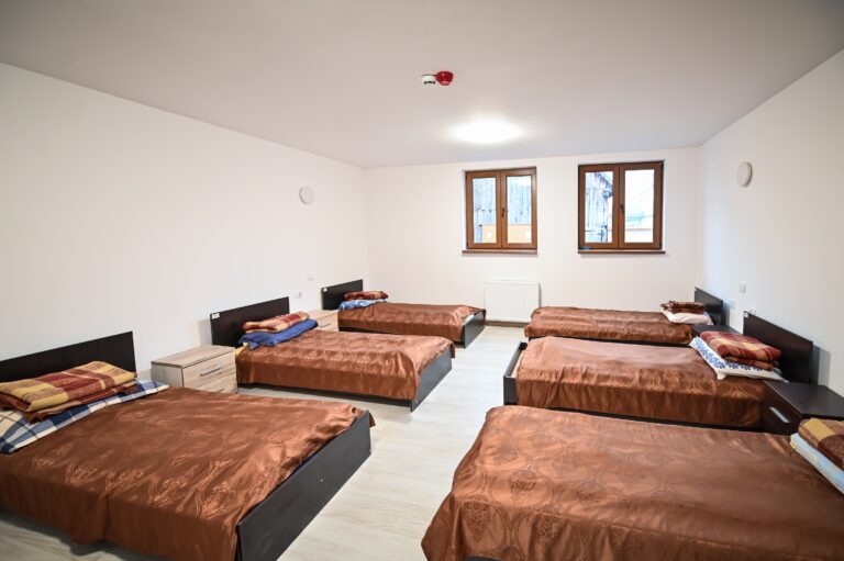 Frig extrem la Sibiu Adapostul de noapte este deschis nonstop